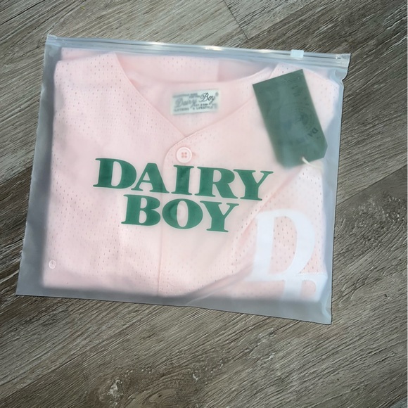NWT Dairy Boy Homecoming Jersey in Pink - Picture 7 of 16